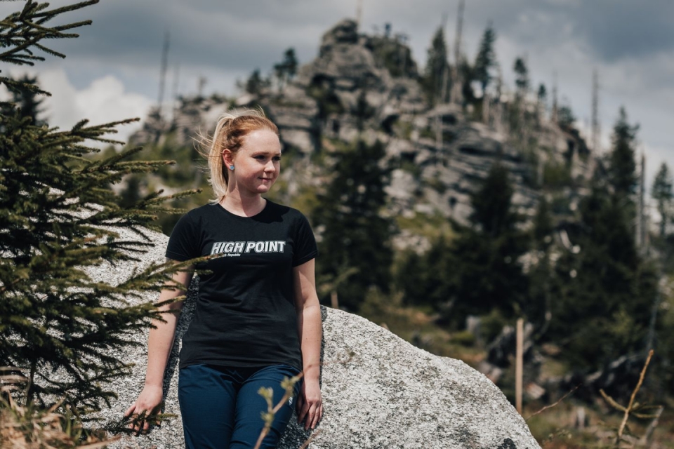 High point lady t-shirt + Dash 4.0 lady 3-4 pants