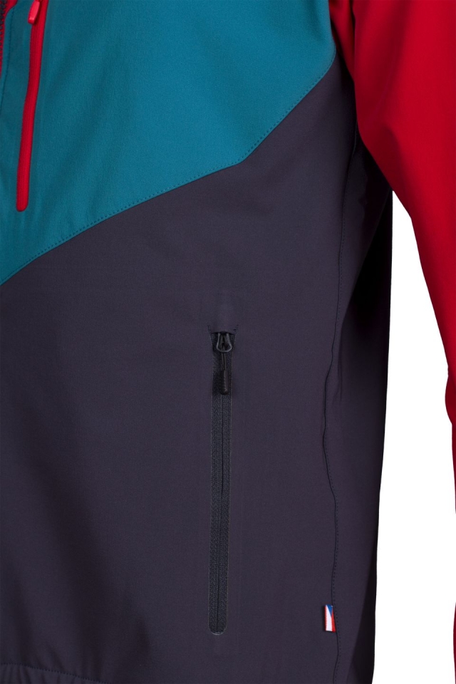 Drift 2.0 Hoody Jacket red_carbon detail spodní kapsa
